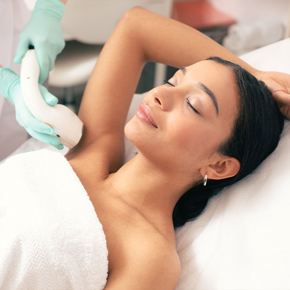 <p>Target tone, texture, laxity, and more with focused energy. We offer laser hair removal, IPL, radiofrequency skin tightening, skin resurfacing, and body contouring.</p>